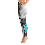 Leggings ~ Jr Hawks Tie-Dye Graffiti Yoga Adult - [product_type} - RLH Design Group