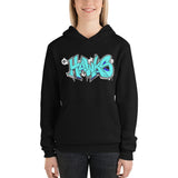 "Jr Hawks Graffiti" Unisex hoodie - [product_type} - RLH Design Group